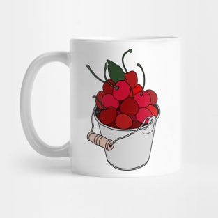 Bucket of cherries Mug